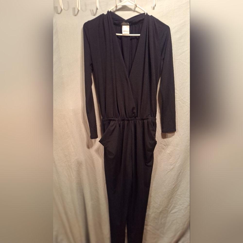 VENUS Classic Black Jumpsuit